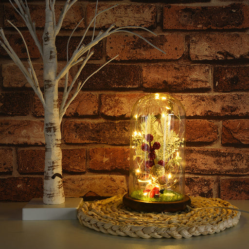 Romantic Immortal  Wire Lamp Christmas Micro Landscape Decoration