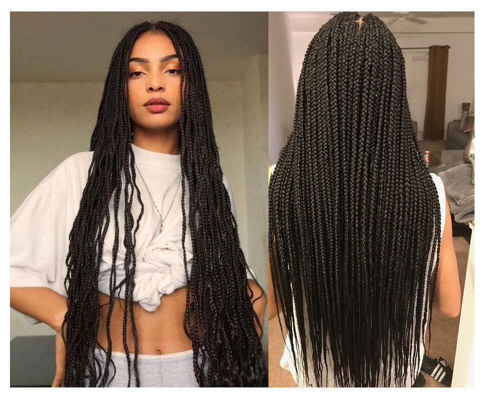 Long Curly Hair Hood With Dirty Braids