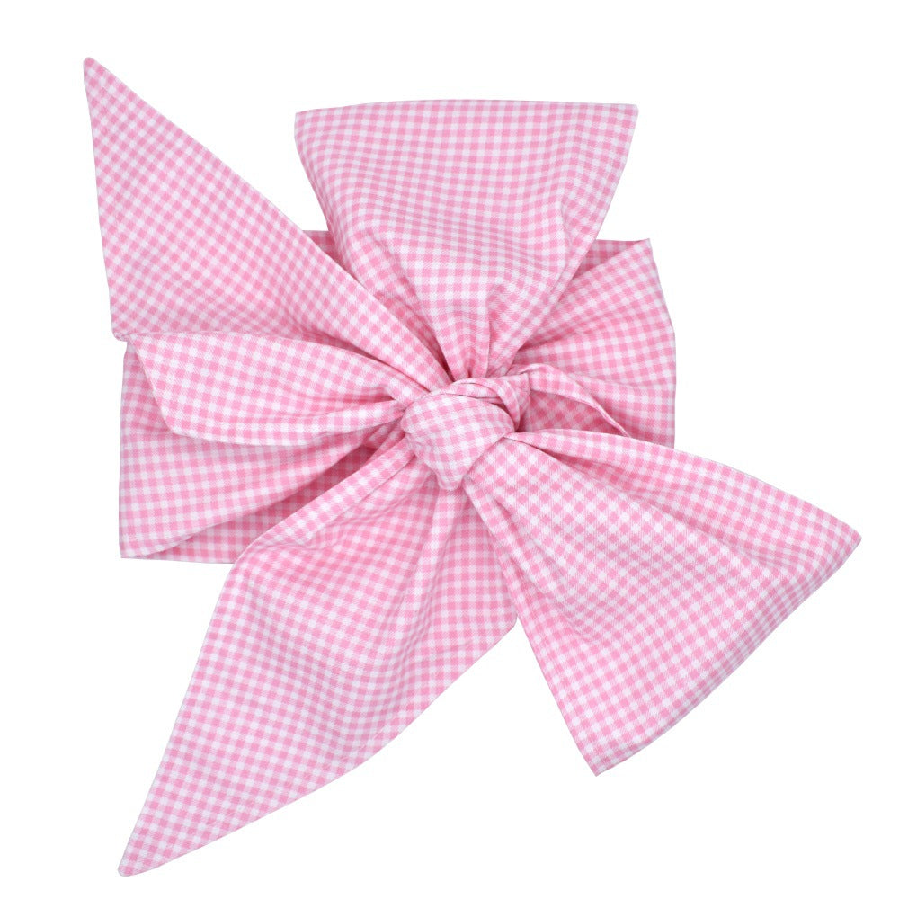 Swaddling cloth with cotton bow