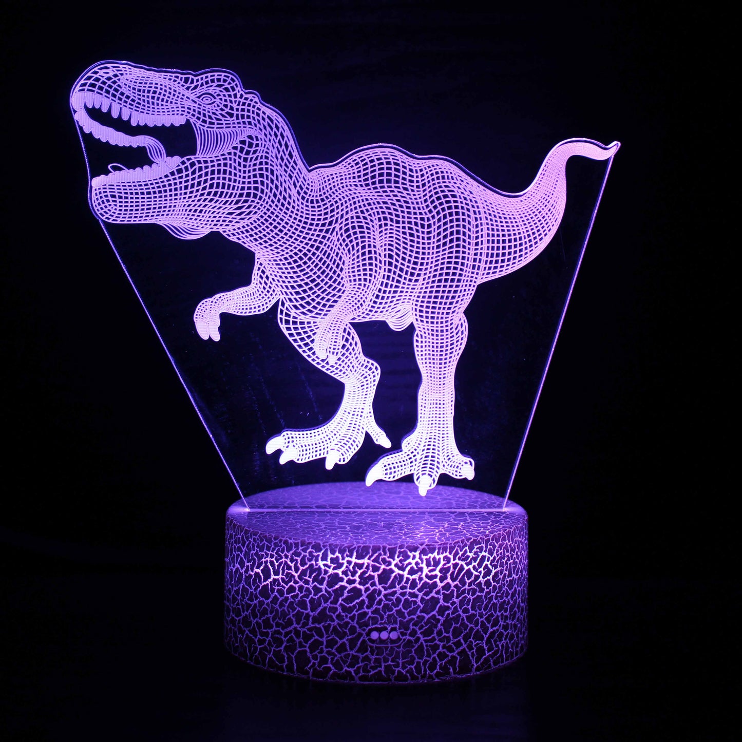 Dinosaur Series Touch Remote Control Creative 3D Desk Lamp Gift Led Seven Color Night Light