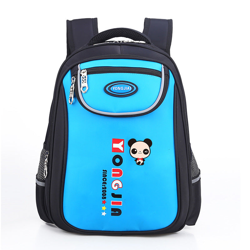 Schoolbag pupil 1-3-6 grade manufacturer custom-made male and female new children's shoulder cartoon knapsack 6-12 years old