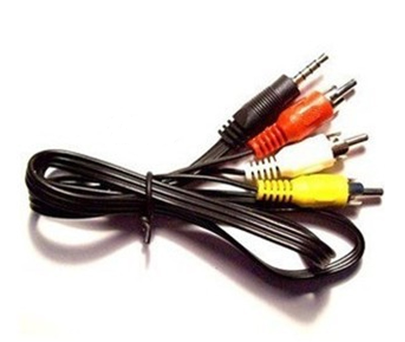 Audio video TV output cable