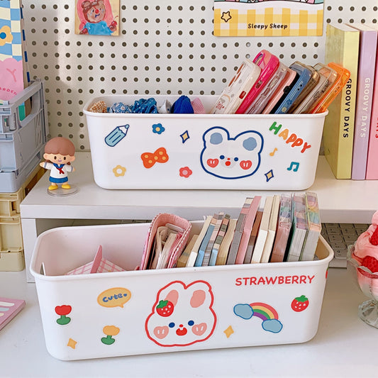 Sundries Storage Basket Cosmetics Snacks Desktop Phone Case Storage Box Home Bathroom Kitchen Organizer Box Storage Box