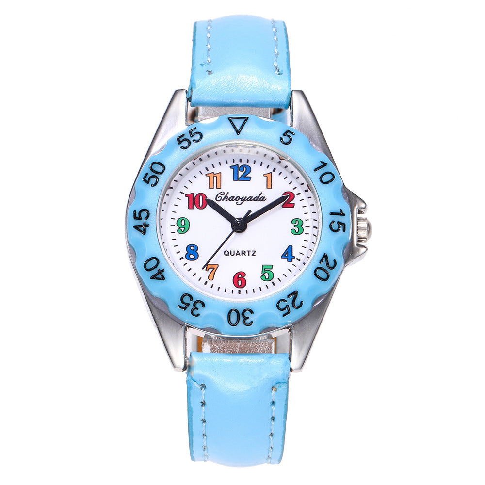 Children's digital circle watch