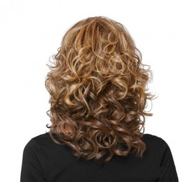 Medium long curly hair hood