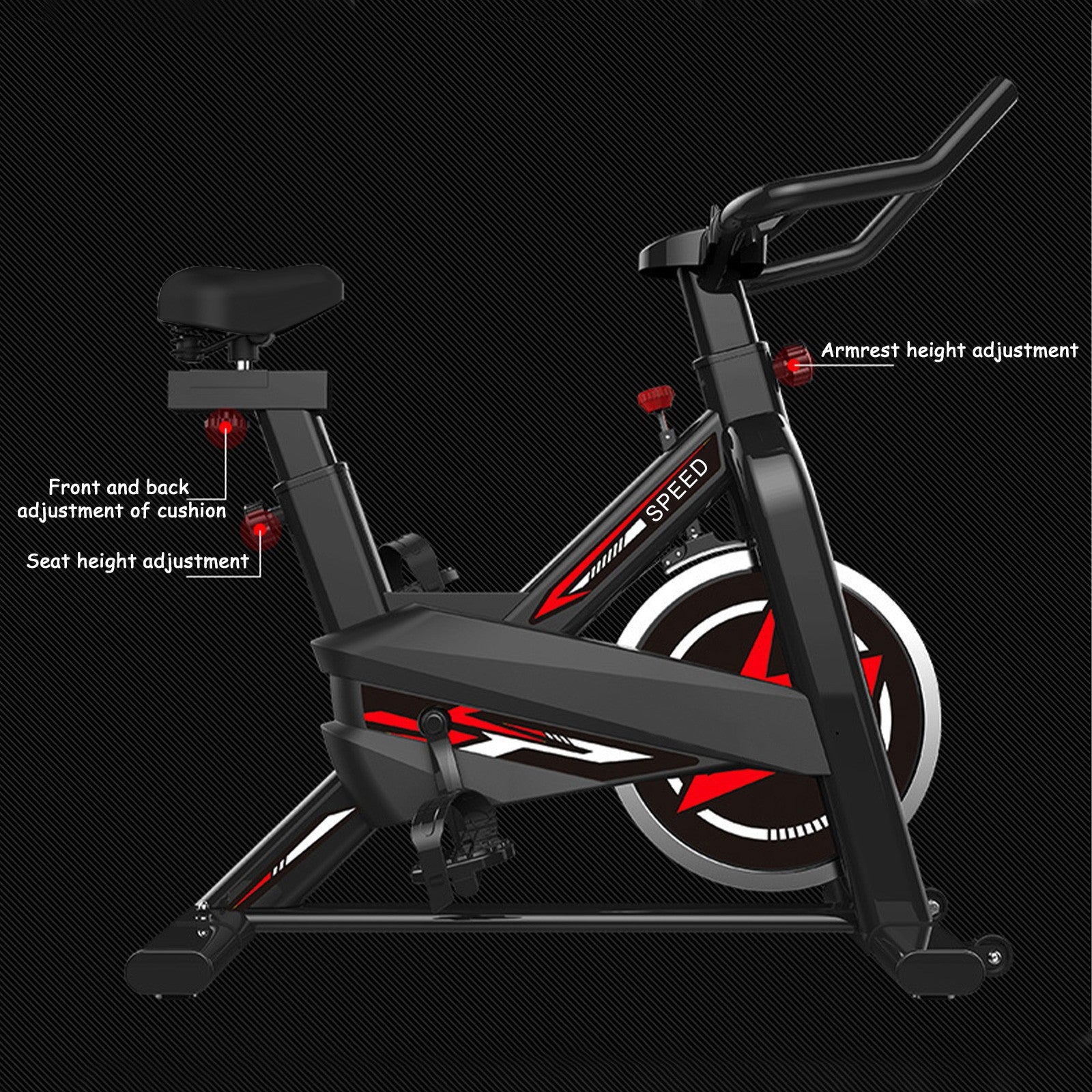 Bicycle Bike F itness Gym Exercise Stationary Bike Aerobics Family Indoor