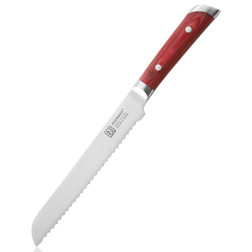 8inch Bread Knife German 1.4116 Stainless Steel Chef Kitchen Cutlery Cake Knife