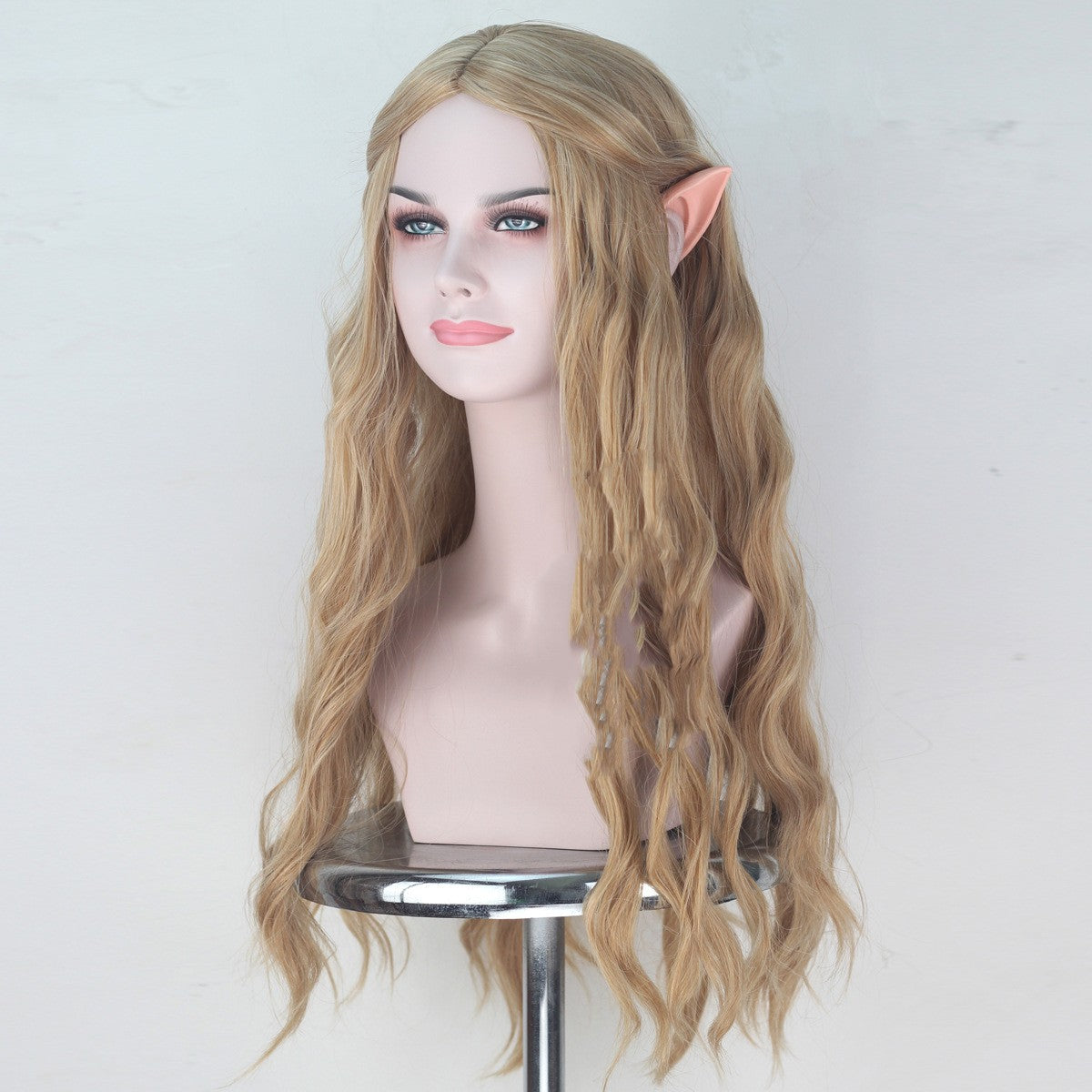 Hobbit Wig Elf Queen Kellantril With Ears Cosplay Anime Wigs