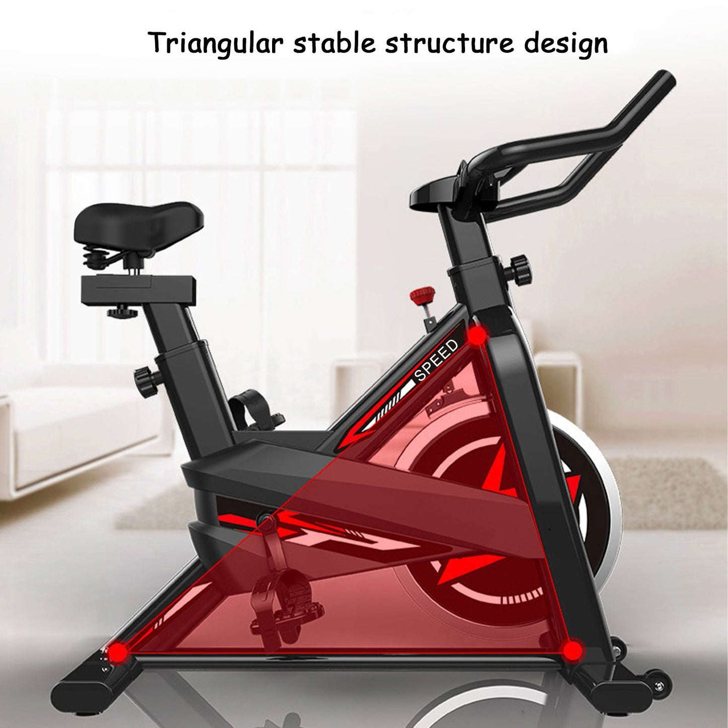 Bicycle Bike F itness Gym Exercise Stationary Bike Aerobics Family Indoor