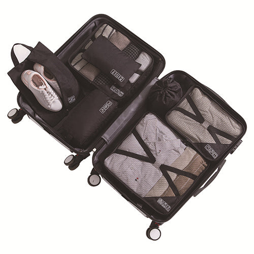 7 parts leisure package travel bag storage bag