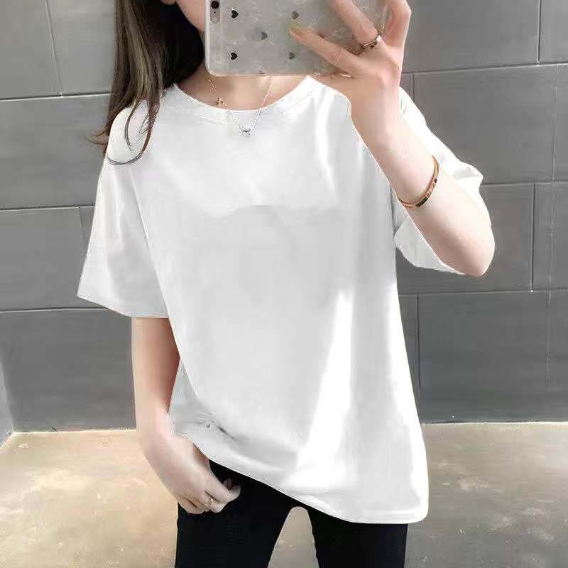 Women's printed loose and thin T-shirt top