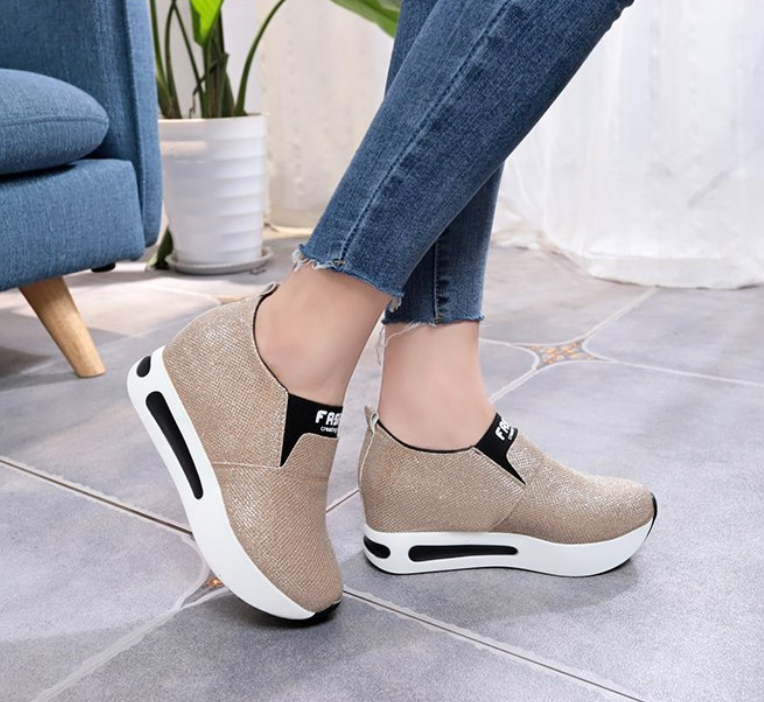 Stylish elegant sneakers for women