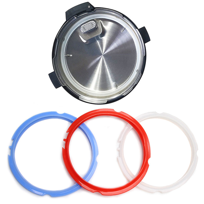 3pcs New Silicone Seal Rings Gasket For Instant Pot Blue Red White IPDUO60 IPLUX60 IPDUO50 IPLUX50 Smart60