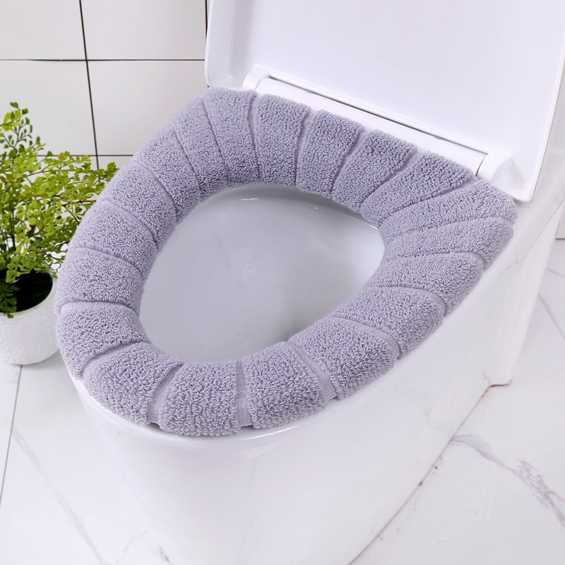 O-shaped toilet seat