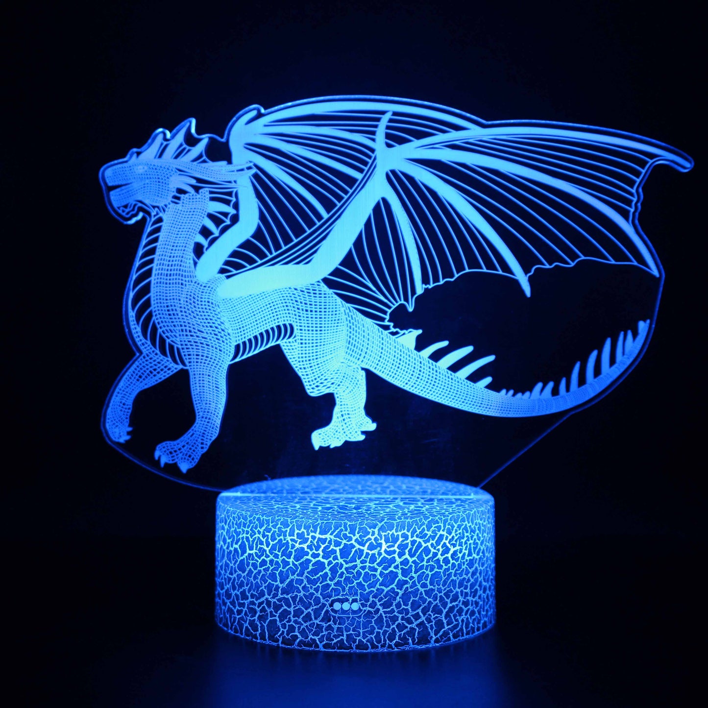 Dinosaur Series 3D Table Lamp LED Colorful Touch Remote Control Gift Nightlight