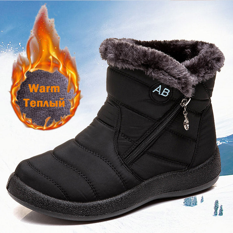 Waterproof boots warm XL snow boots