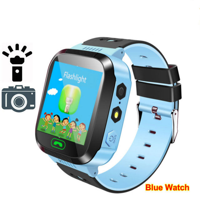 Q528 Y21S Baby Smart Watch With SOS Call Camera Touch Screen Lighting Phone Positioning Location Children Watch for Android IOS