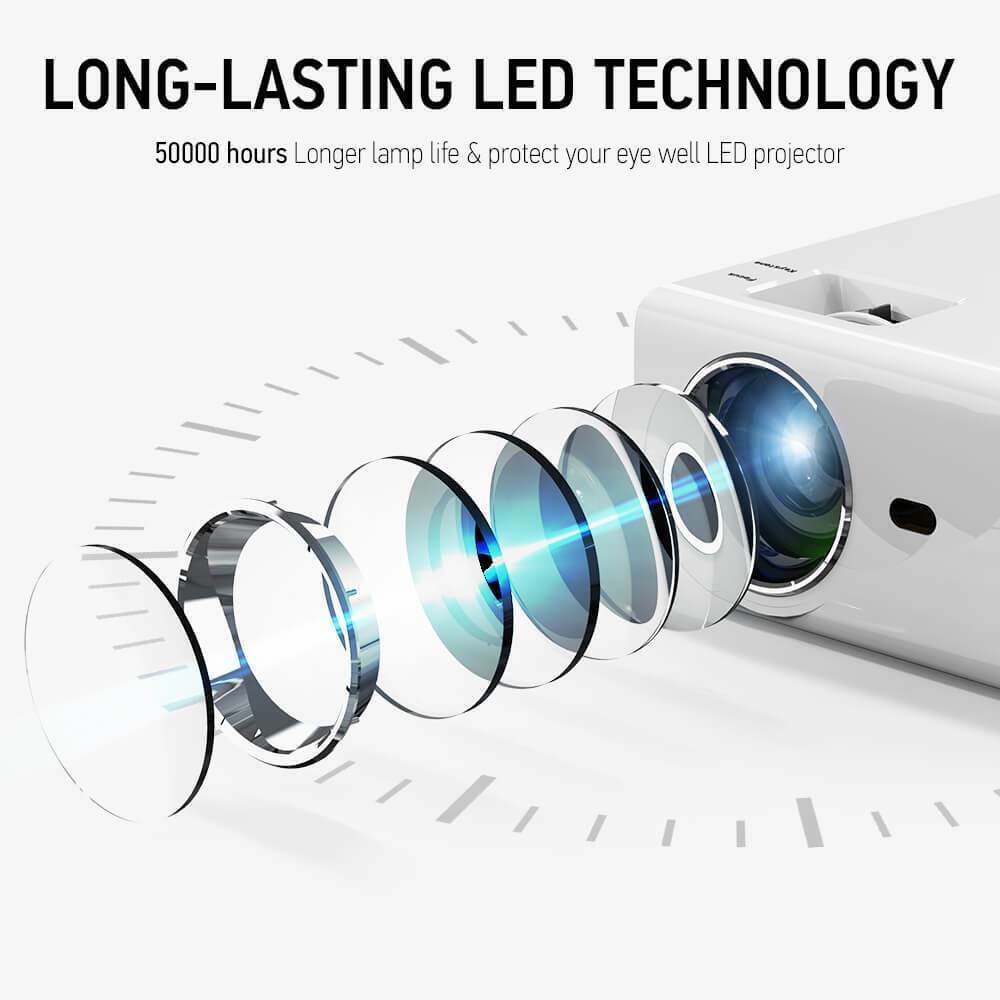 4000L 1080P HD LED Home Theater Projector