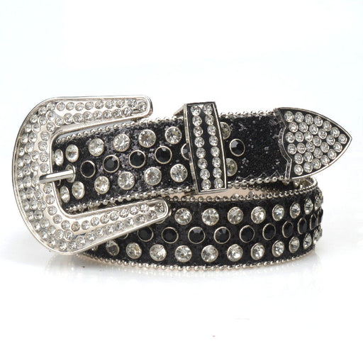 Women's Belt Pin Buckle Rhinestone Extension