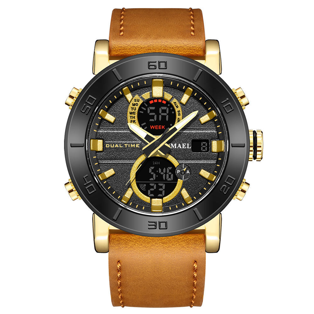 Men's Casual Fashion Multifunctional Sports Electronic Watch