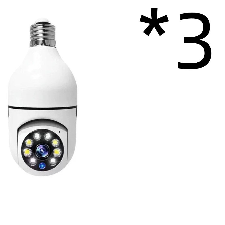 Bulb Type Long Range Wireless Home Camera Without Dead Angle