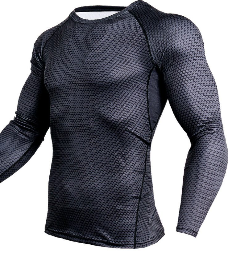 Compression Shirt Men Gym Running Shirt