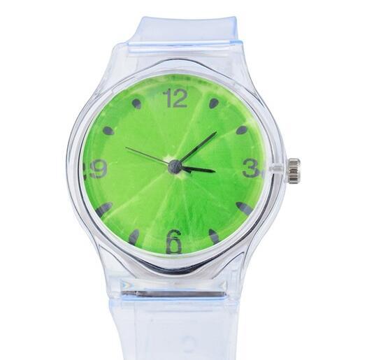 Plastic Transparent PVC Watch Small  Watch Ladies