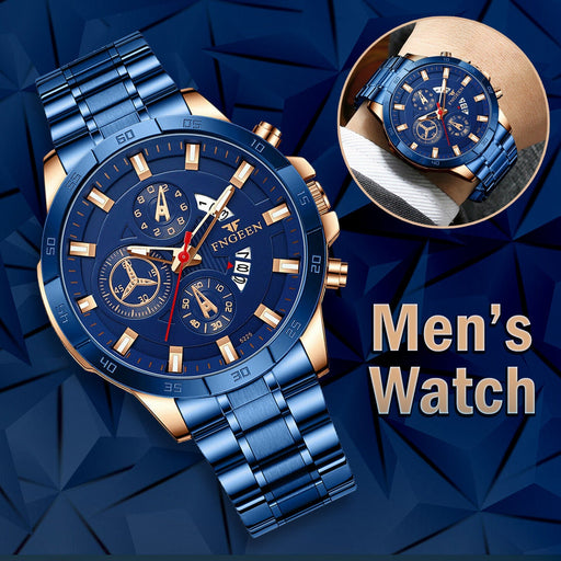 Men's Watch Stainless Steel Quartz