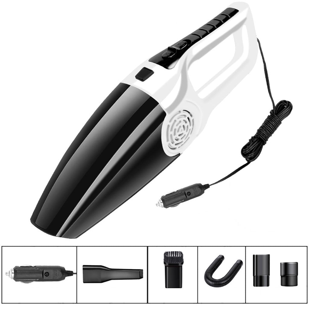 car vacuum cleaner Handheld 12V 120W Strong Suction Vacuum Cleaner For Car Wet&Dry Dual Use Spare Filter Vacuum Cleaner