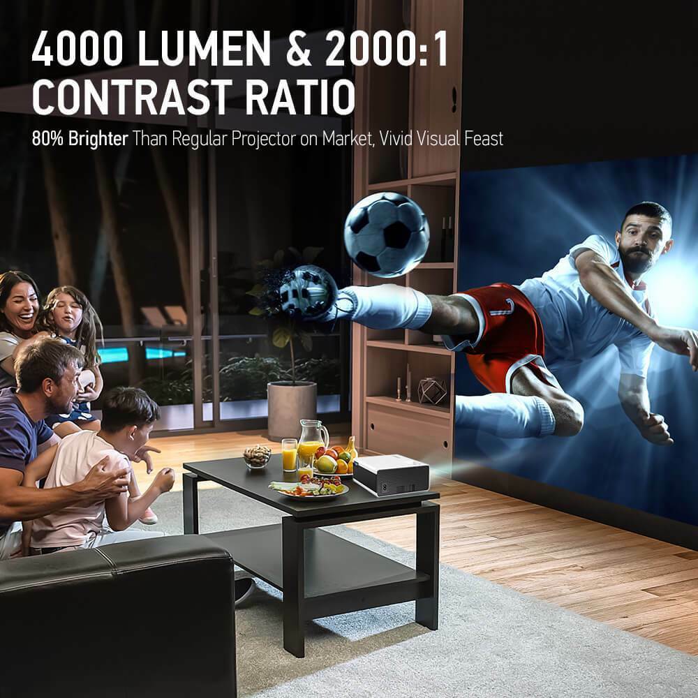 4000L 1080P HD LED Home Theater Projector