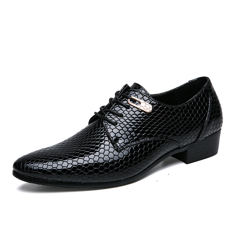 Men's dress shoes British pointed toe