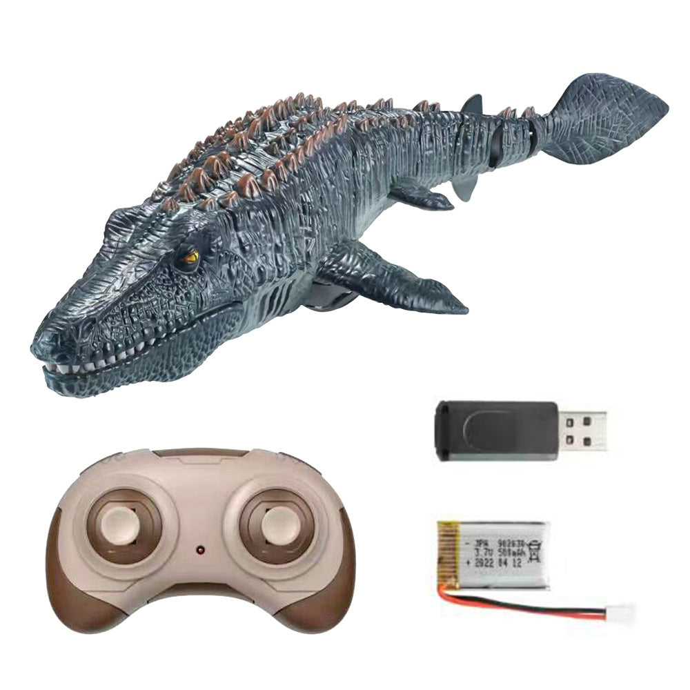 2.4G Wireless Charging Remote Control Simulation Dinosaur Water Spray Shark Swing Children's Water Toys