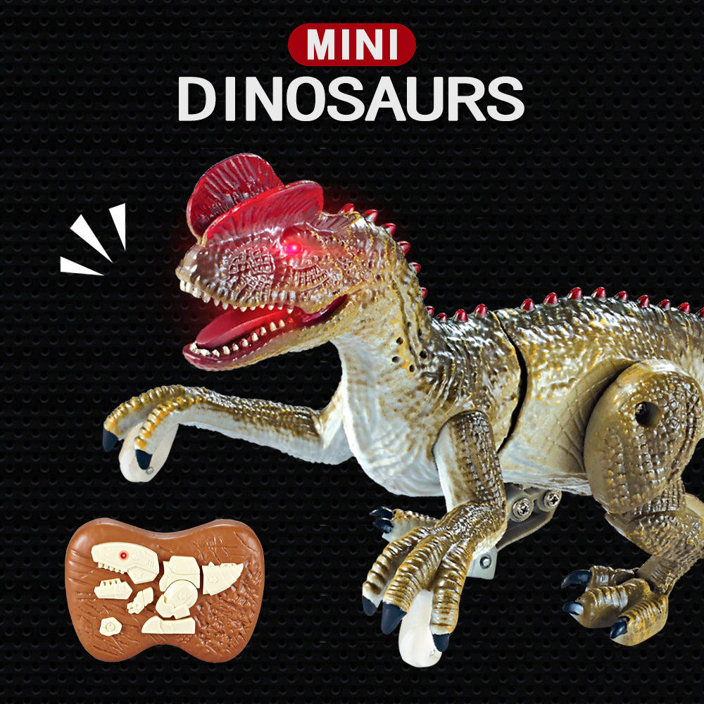 2.4G Remote Control Simulation Dinosaur Raptor Voice Mini Children Dinosaur Toy Electric Model