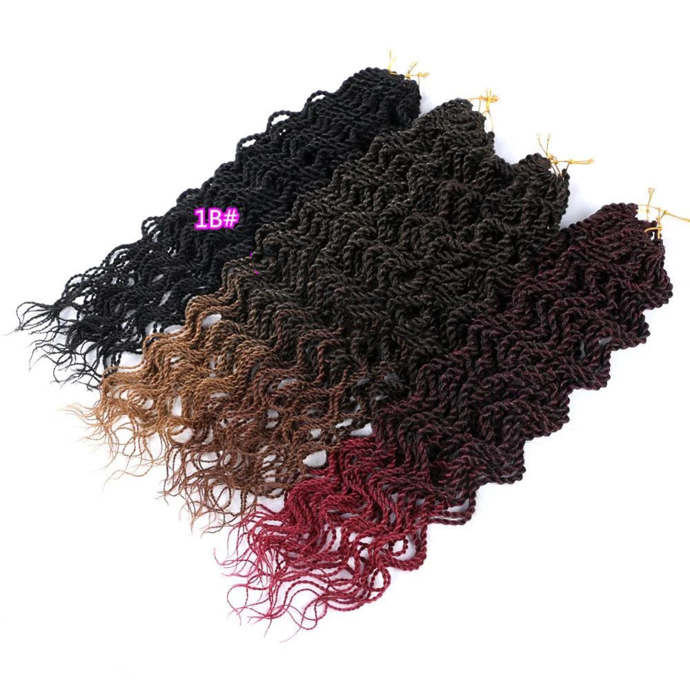 Synthetic Wig Wavy Twist   Dirty Braid Hair