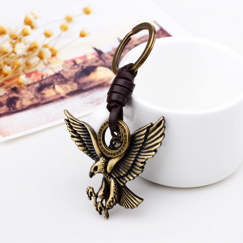 Fashion Eagle Wings Metal Keychain