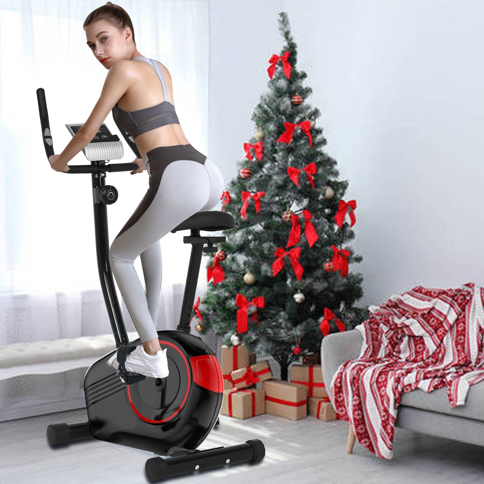 Magnetic Control Exercise Bike Lower Limb Power Bike Home  Bike Indoor