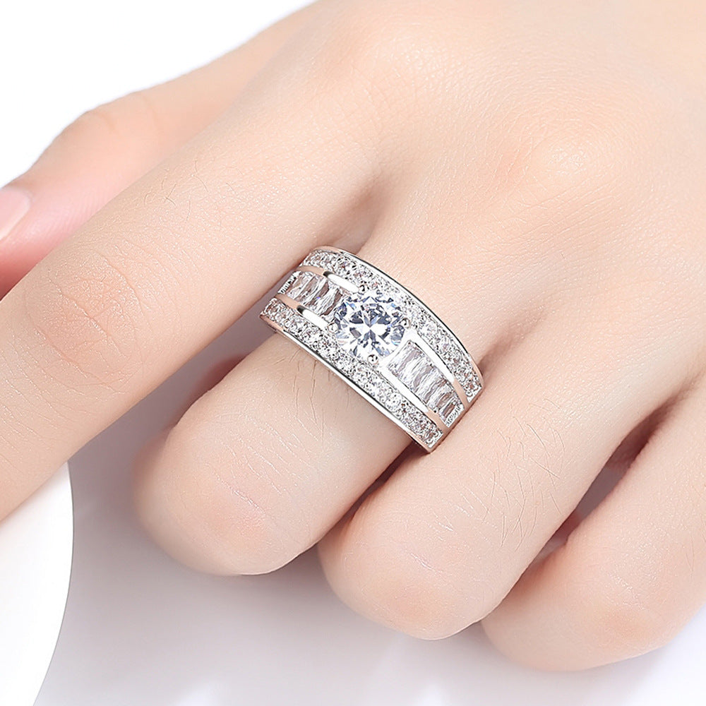 Fashion Jewellery Sumptuous Creative Trend Zircon Claw Heart Arrow Female Adjustable Size Ring Vintage Party Rings For Girls Fashion Jewellery Sumptuous Creative Trend Zircon Claw Heart Arrow
