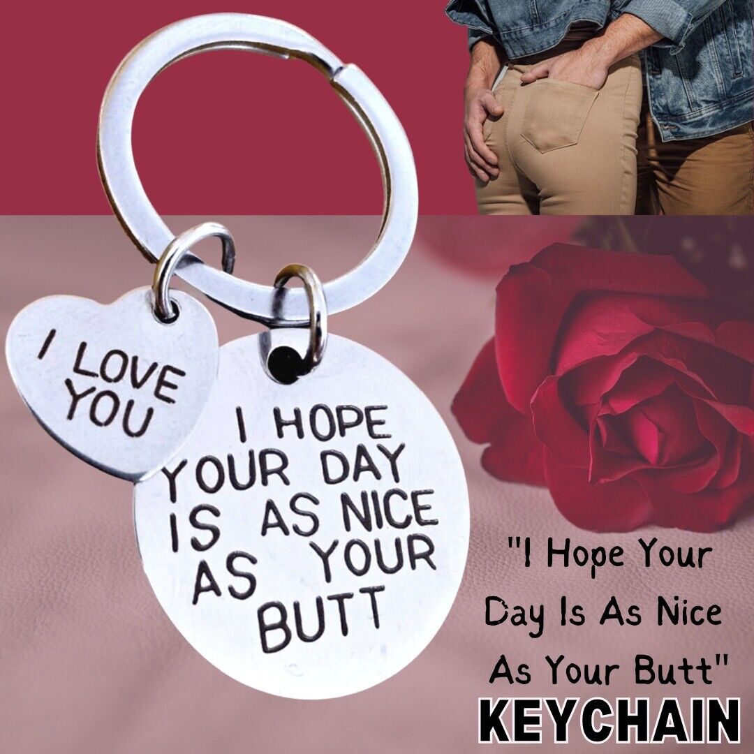 Birthday Day Gifts For Wife Girlfriend Her Him Keychain Anniversary Love Tag Nice Day