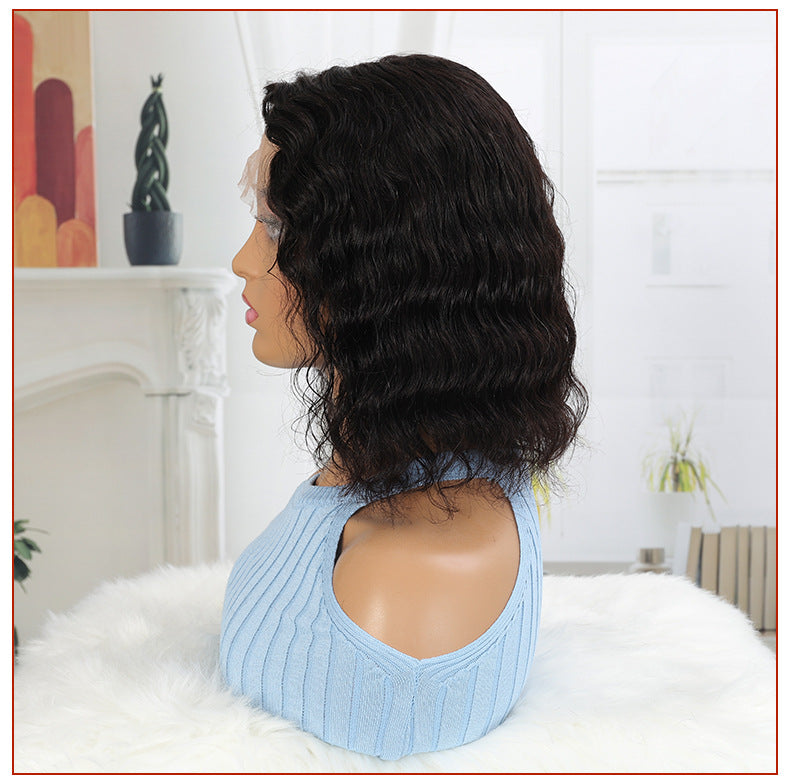 U-shaped Mid-section Body Big Curly Bob Head