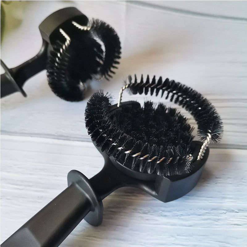 Coffee machine cleaning brush Long handle washing head cleaning brush