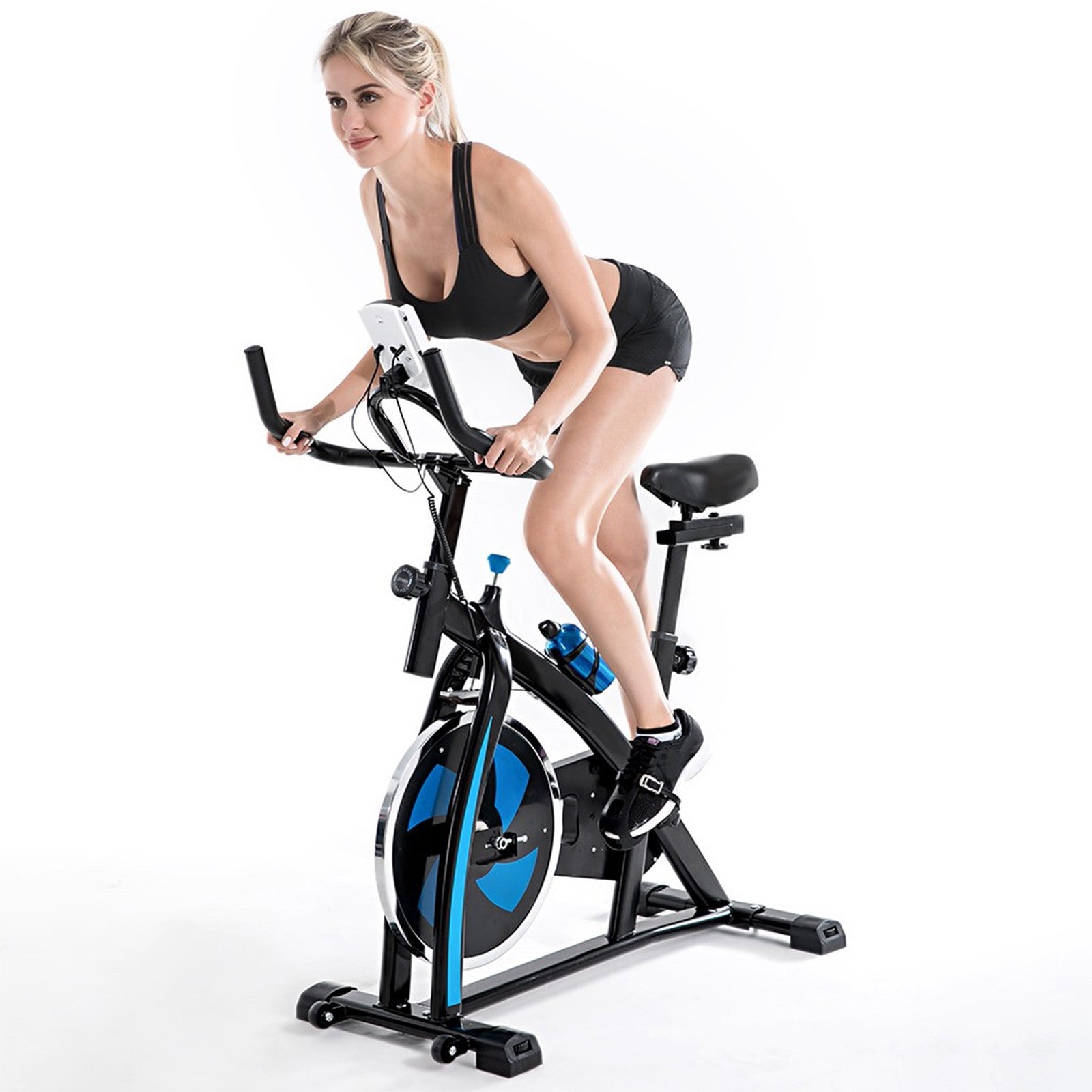 Bicycle Cycling Fitness-Gym Exercise Stationary Bike Cardio Workout Home Indoor