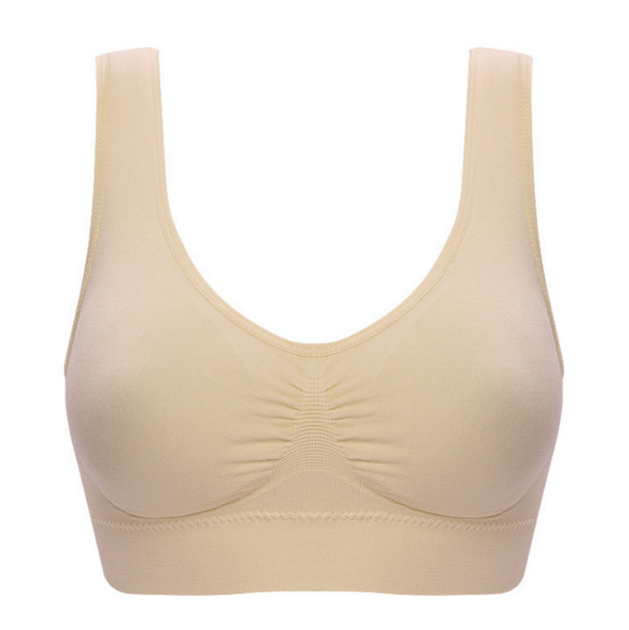 Seamless push up bra