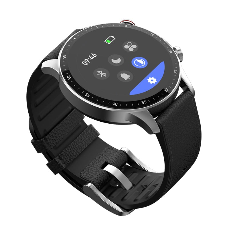 New FG08 1.3 Inch Smart Watch Full Touch Round Screen Display Bluetooth Call  Waterproof  TWS Music Smartwatch for Android IOS