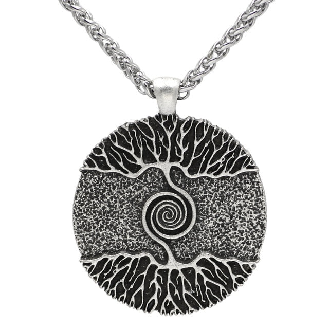 World tree double-sided pendant