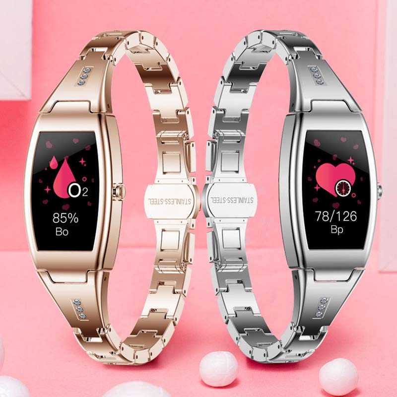 MK26 Smart Watch Women Girls Heart Rate Monitor Lady Smartwatch