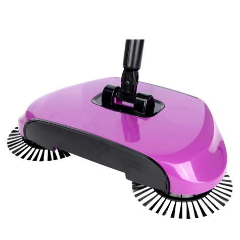 Stainless Steel Sweeping Machine Push Type Magic Broom Dustpan Handle Household Vacuum Cleaner