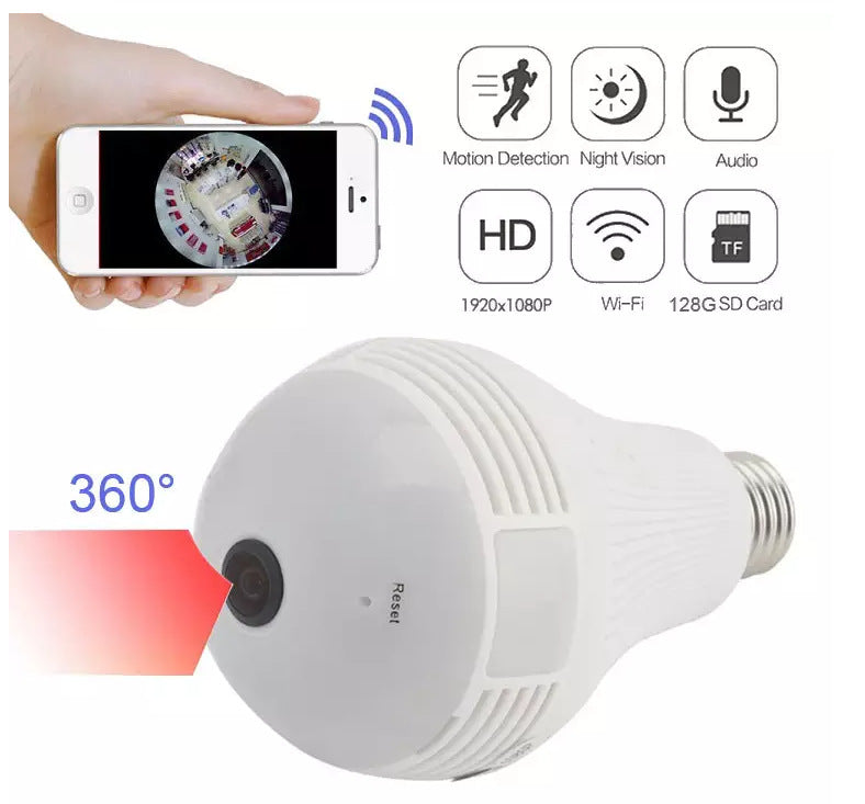 Wireless Camera Remote White Light Night Vision HD Smart