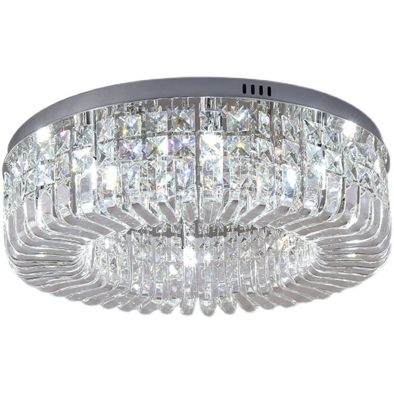 Simple European Creative Living Room Postmodern Crystal Ceiling Light