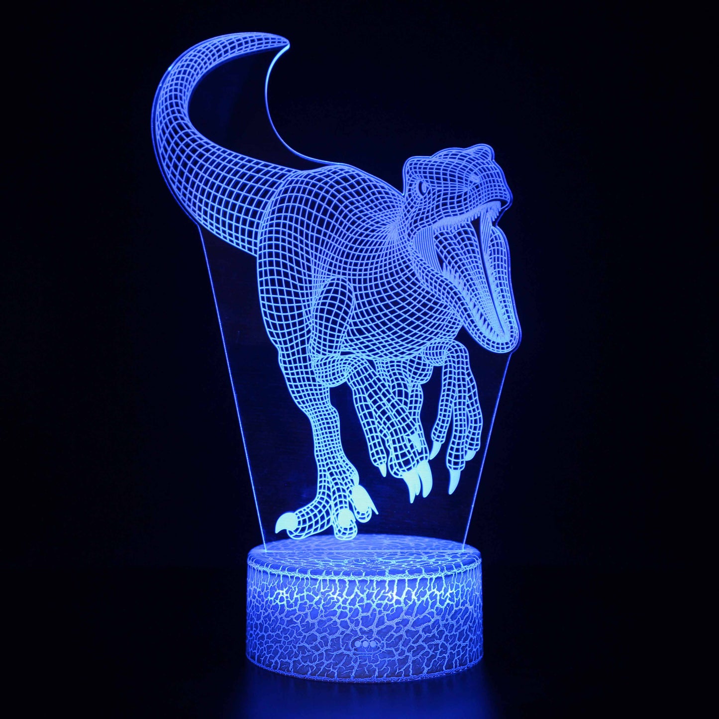 Dinosaur Series 3D Table Lamp LED Colorful Touch Remote Control Gift Nightlight