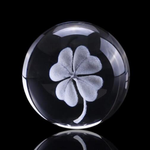 Clover 3D Crystal Ball